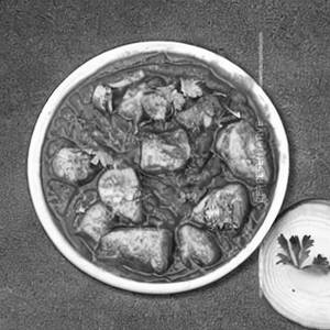 Achari Panner Curry (jain)