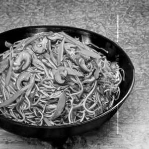 Mushroom Singapore Noodles