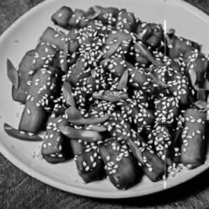 Sesame Honey Baby Corn