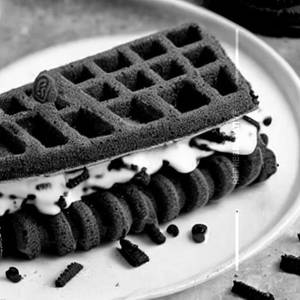 Oreo Bubble Waffles