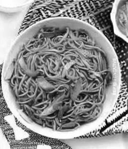 Paneer noodles mix