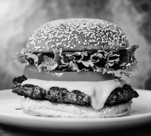 Double Decker Cheesy Burger (veg)
