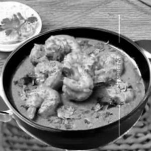 Butter Prawns Curry
