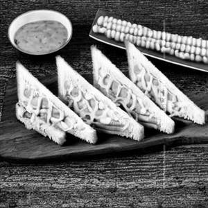 Baby Corn Cheese Sandwich
