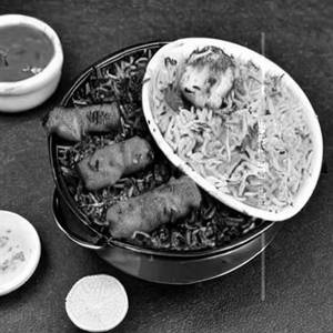 Boneless Fish Kebab Biryani
