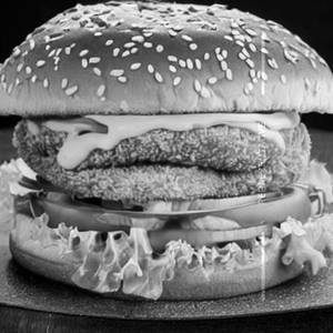 Crispy Double Cheese Chicken Burger