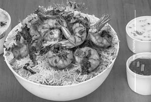Prawns Biryani