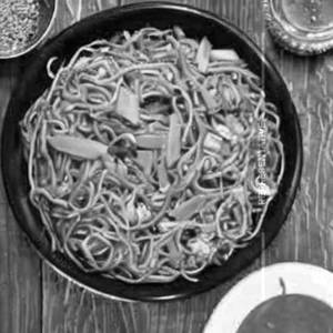 Egg Manchurian Cashewnut Noodles