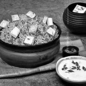Kaju Paneer Egg Fried Rice