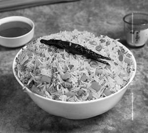 Schezwan Egg Fried Rice