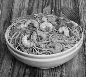 Prawns Schezwan Soft Noodles