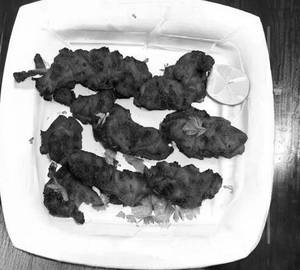 Chicken fried kabab