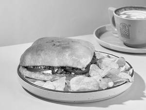 Veg Italian Ciabatta Sandwich