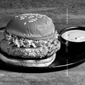 Egg Tikka Burger