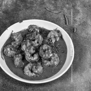 Prawns Fry Light Gravy