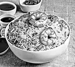 Prawns Ginger Fried Rice