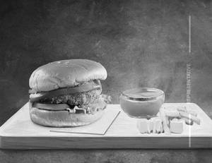 Butter Chicken Burger