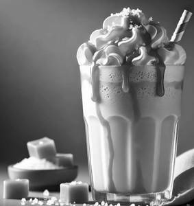 Coffee Butterscotch  Icecream Milkshake 350ml