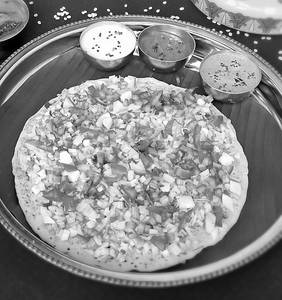 Onion Tomato Uttapam BF