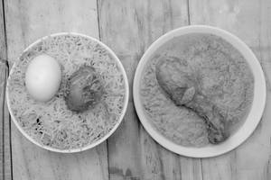 Chicken Biryani (standard) + Chicken Chaap