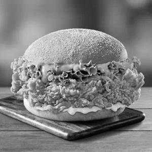 Chicken zinger burger