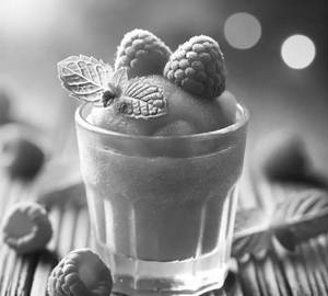 Raspberry Mint Sorbet Slush