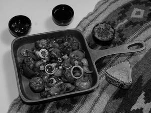 Chilli Mushroom Dry