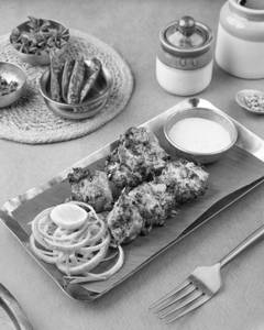 Gongura Chicken Kebab