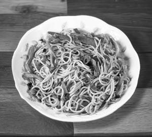 Vegetable Hakka Noodles