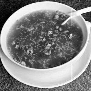 Egg Drop Mutton Soup