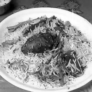 Mutton Pepper Fry Biryani