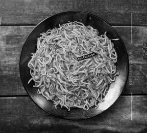 Schezwan babycorn noodles