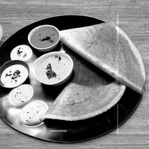 Paneer Aloo Dry Dosa