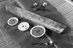 Ghee masala dosa