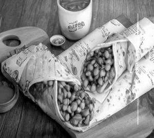 Spicy Chole Roll