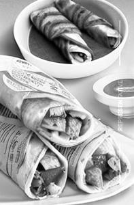 Crispy Panner wrap