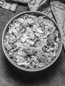 Chicken Burnt Garlic Fried Rice