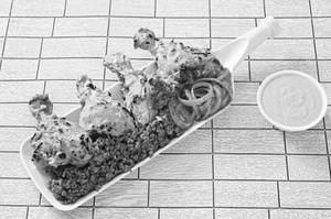Chicken Akbari Tangdi Kebab