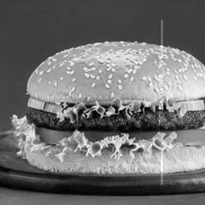 Plain Pattie Burger 