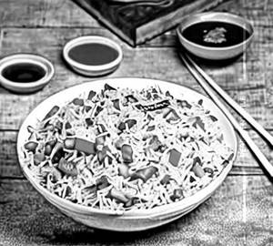 Veg Chilly Garlic Fried Rice