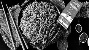Singapore Chicken Dry Noodles