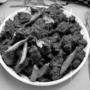 Mutton pepper fry 