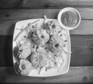 Soyabean Steamed momos