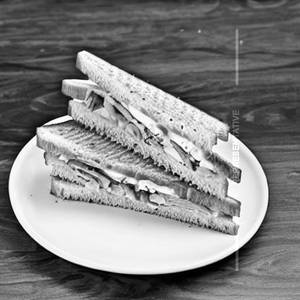 Veggie Cheese Plain Sandwich