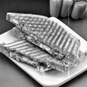 Veg Cutlet Grilled Sandwich