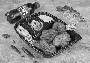 Tandoori Chicken (half) + Pepsi (250 Ml)