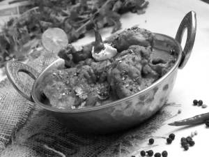 Kadai Chicken Half