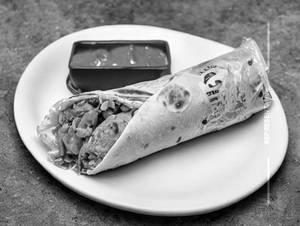 Veg Schezwan Shawarma roll