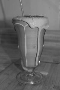 Swiss chocolate thickshake
