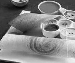 Babycorn Butter Masala Dosa